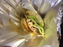 手作りハンバーガー