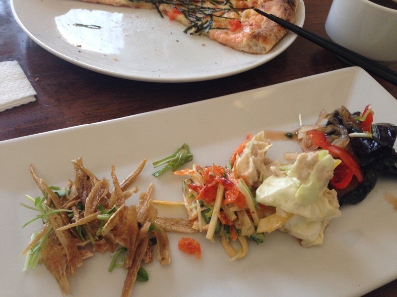 お客様とランチ