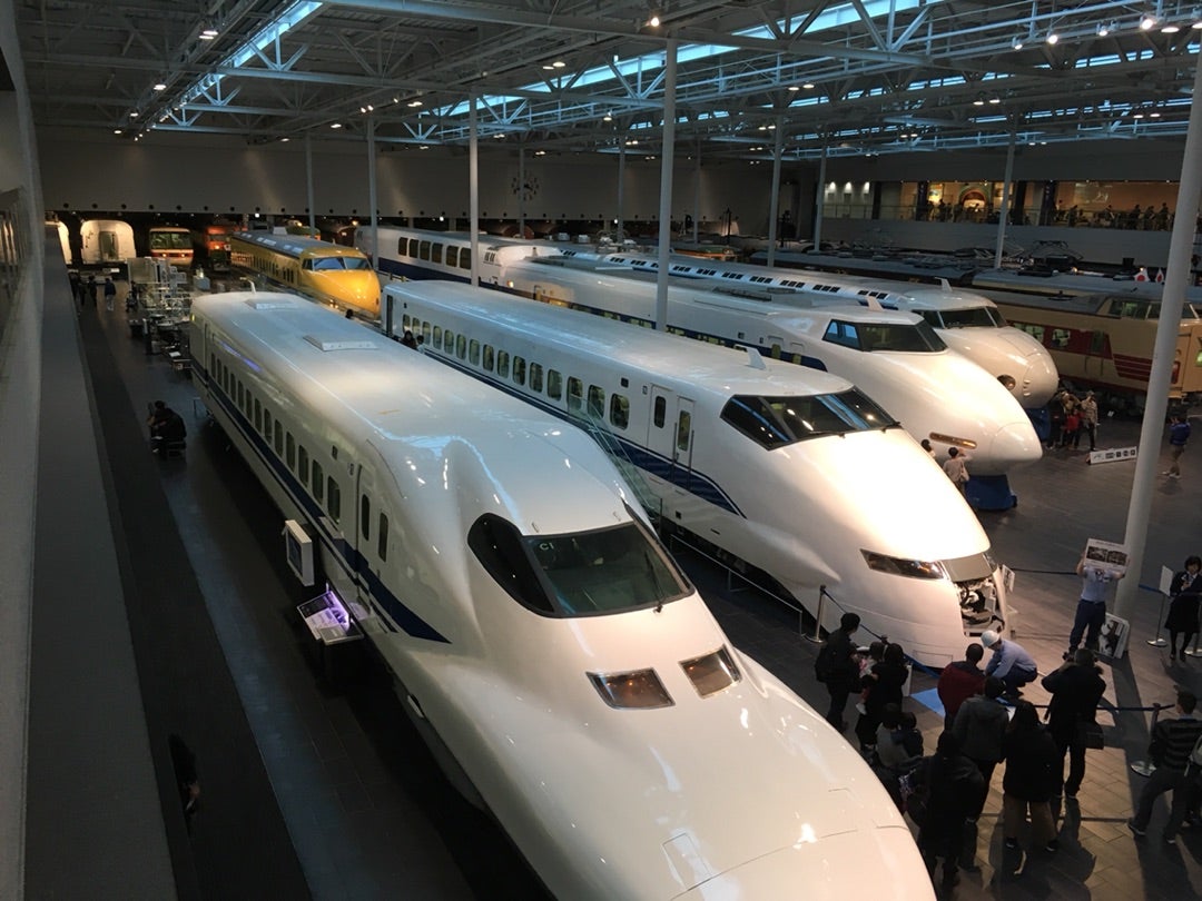 新幹線見たよ。