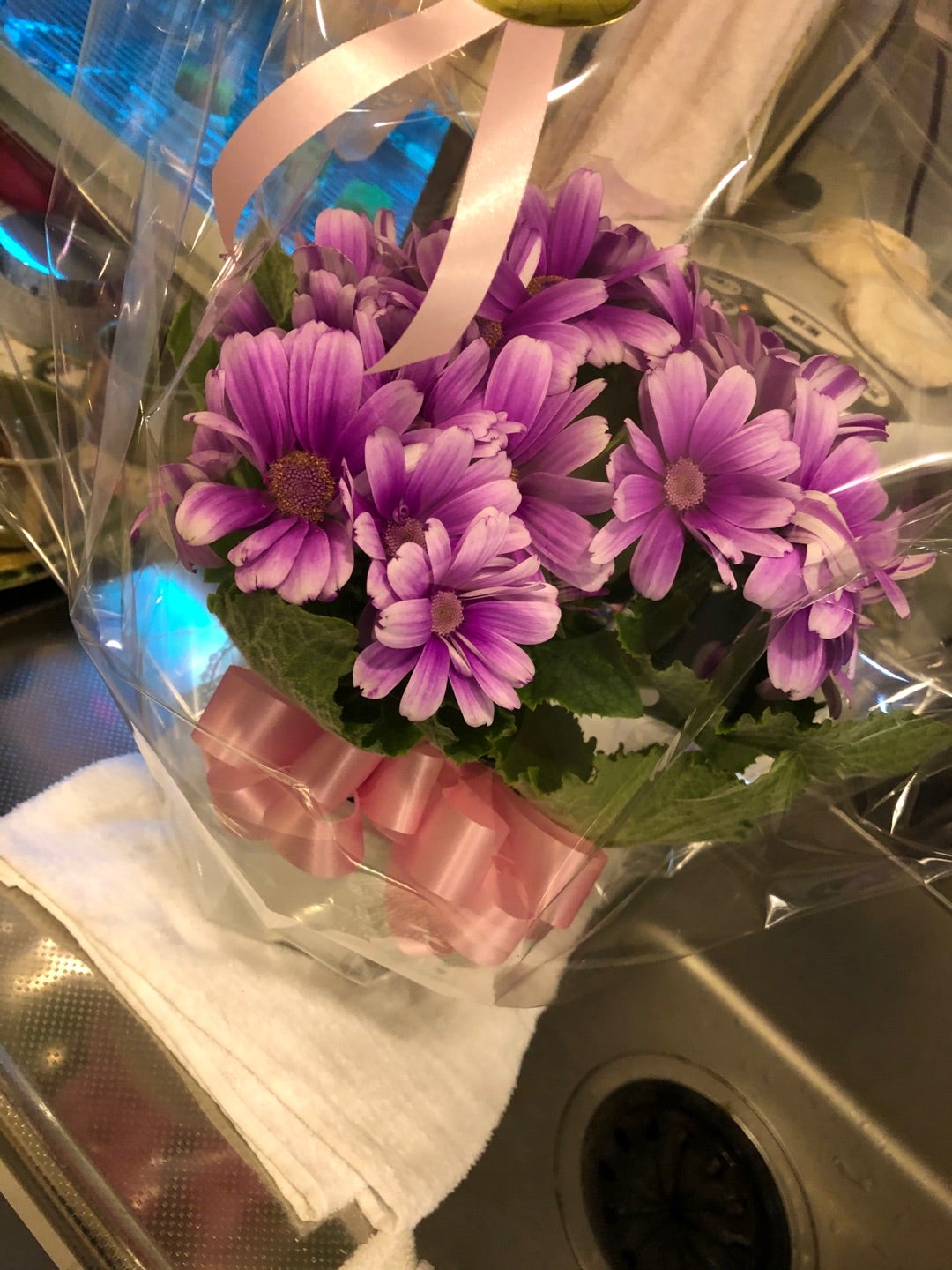 お客様とランチ