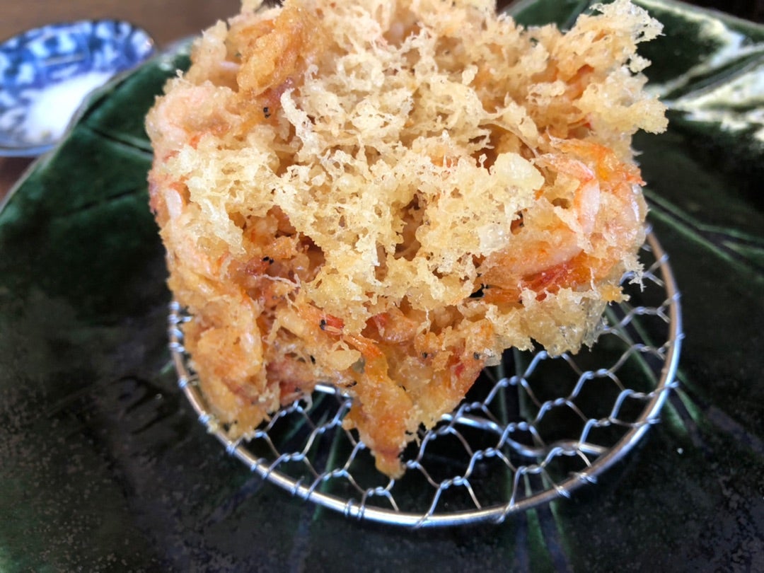 牡蠣の天ぷらー