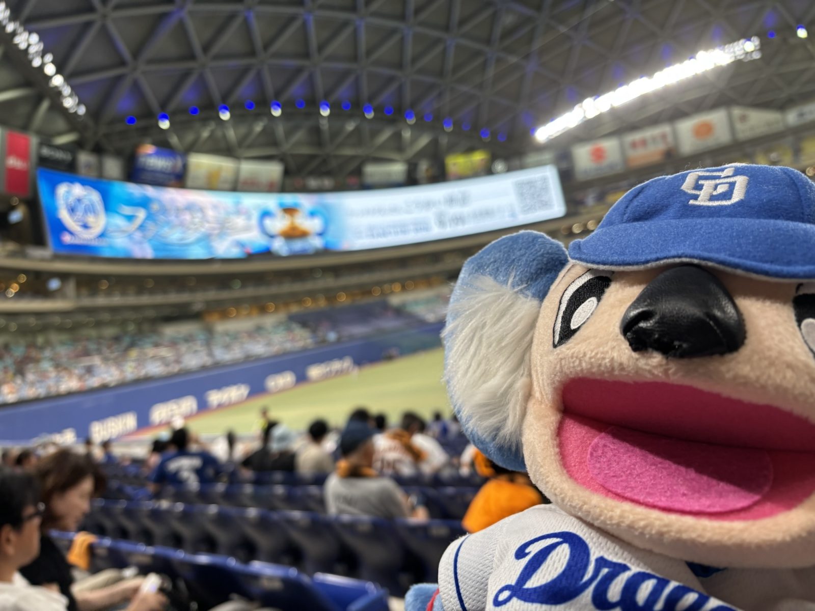 ラストドームかな？