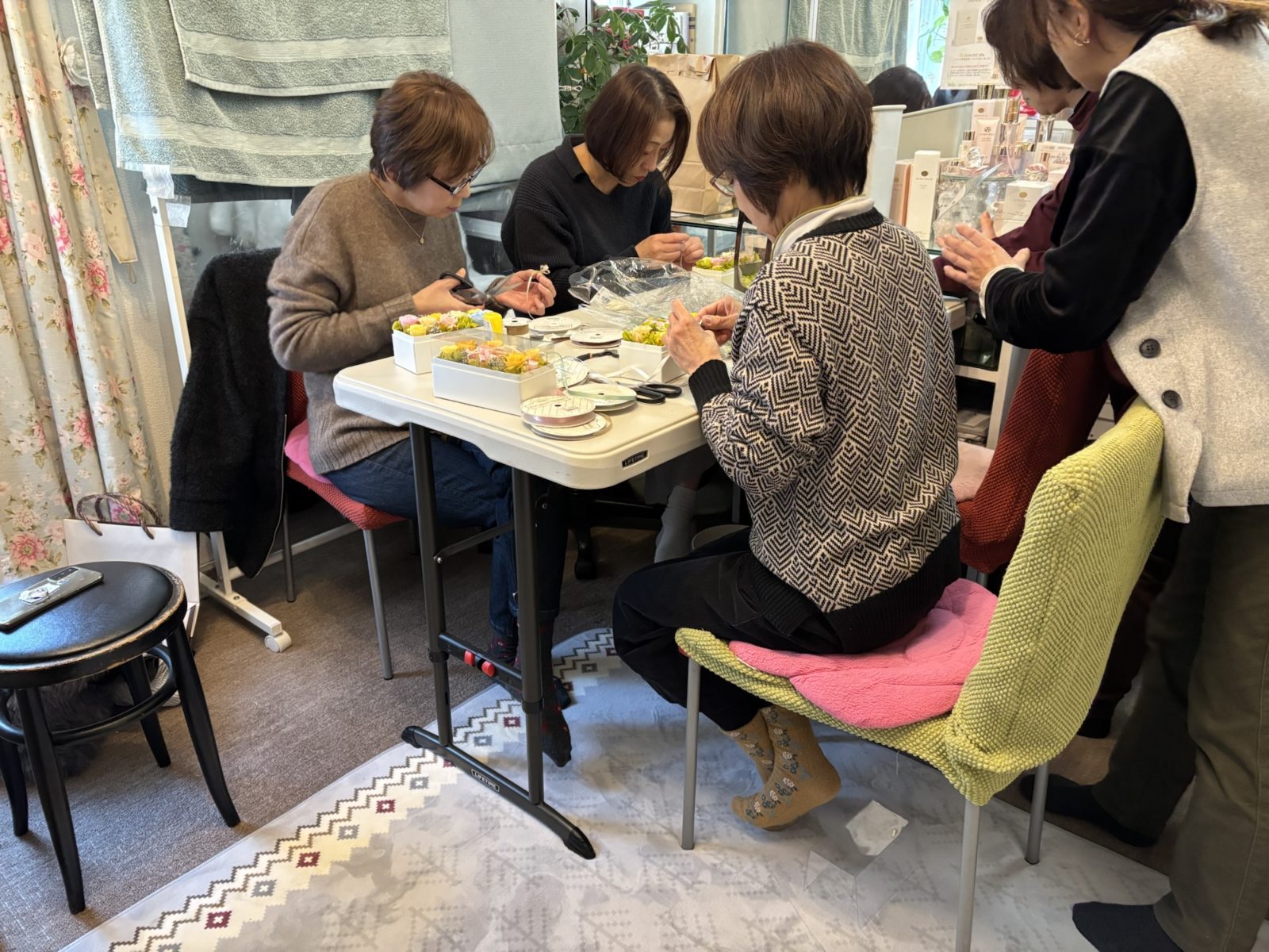 プリザーブドフラワーレッスン